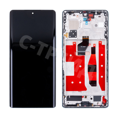 Дисплей для Huawei Honor 70 (FNE-NX9) модуль с рамкой Зеленый - OR