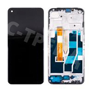 Дисплей для Realme 9 Pro/Q5 (RMX3472/RMX3471) модуль с рамкой Черный - OR