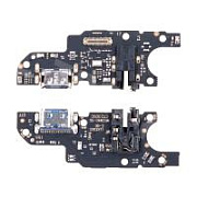 Шлейф для Huawei Honor X6a (WDY-LX1) плата на системный разъем/разъем гарнитуры/микрофон