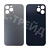 Задняя крышка для iPhone 12 Pro Max (A2411) Серый (стекло, монолит, широкий вырез под камеру, логотип) - Премиум