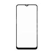 Стекло для переклейки Vivo Y20 (V2027) в сборе с OCA пленкой Черный - OR (Mitsubishi)