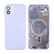 Корпус для iPhone 12 (A2403) (1 Sim) Фиолетовый - Премиум