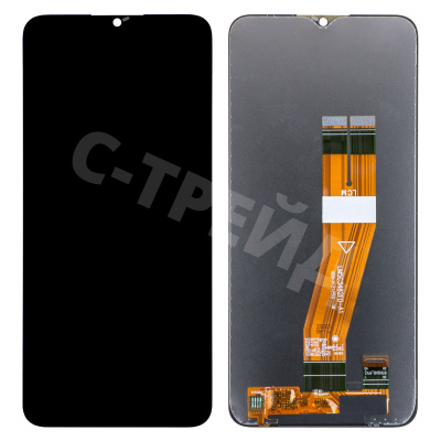 Дисплей для Samsung Galaxy A03s (A037F) в сборе с тачскрином Черный - OR