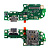 Шлейф для Huawei Nova 13i (CTR-L91) плата на системный разъем/микрофон - Премиум