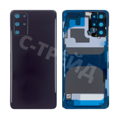 Задняя крышка для Samsung Galaxy S20+ (G985F) Черный - OR