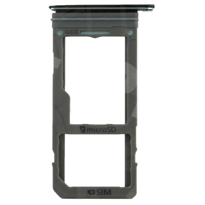 Держатель SIM для Samsung Galaxy S8/S8+ (G950F/G955F) Черный