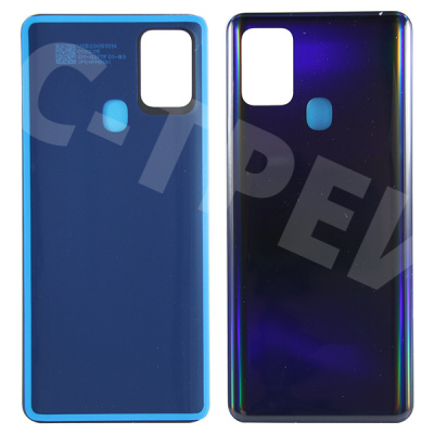 Задняя крышка для Samsung Galaxy A21s (A217F) Черный
