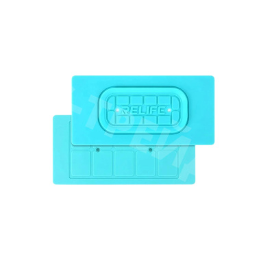 Коврик Relife RL-004SA для сепаратора (164*80 мм, силикон, термостойкий, с ячейками)