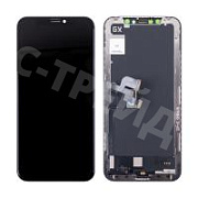 Дисплей для iPhone X в сборе с тачскрином Черный GX