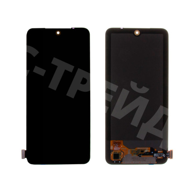 Дисплей для Xiaomi Redmi Note 10/10S/Poco M5s (M2101K7AG/M2101K7BNY/M2102K7AG/2207117BPG) в сборе с тачскрином Черный - (OLED)