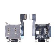 Шлейф для iPhone 13 (A2635) на разъем SIM - Премиум