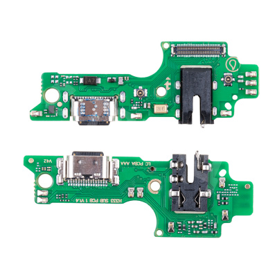 Шлейф для Tecno Pova 5 Pro 5G (LH8n) плата на системный разъем/разъем гарнитуры/микрофон