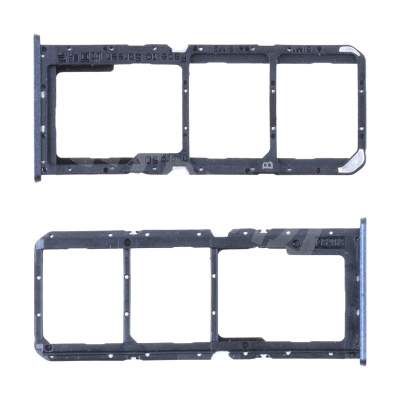 Держатель SIM для Realme C30/Narzo 50i Prime (RMX3581/RMX3506) Черный