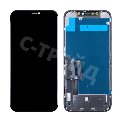 Дисплей для iPhone 11 (A2221) в сборе с тачскрином Черный - Стандарт