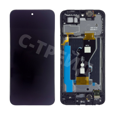 Дисплей для Infinix Smart 9/9 HD (X6532/X6532C) модуль с рамкой Черный - OR