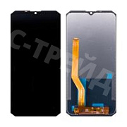 Дисплей для Oukitel K15 Plus в сборе с тачскрином Черный - Оптима