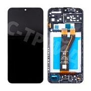 Дисплей для Samsung Galaxy A14 5G (A146B) модуль с рамкой Черный - OR Ref. (SP)