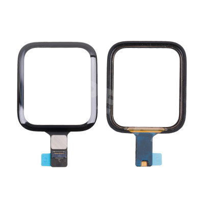 Стекло для переклейки Apple Watch 5/SE/SE 2022/SE 2023 (40 мм) в сборе с тачскрином и OCA пленкой сапфировое Черный