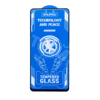 Защитное стекло "Полное покрытие" для Tecno Pova 7 5G Черный