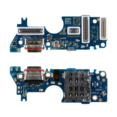 Шлейф для Realme 15 Pro 5G (RMX5101) плата системный разъем/разъем SIM/микрофон - Премиум