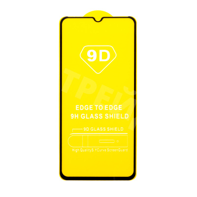 Защитное стекло "Полное покрытие" для Tecno POP 6 Pro/Spark Go 2023 Черный