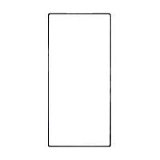 Защитное стекло "Премиум" для Samsung Galaxy S23 Ultra (S918B) Черный