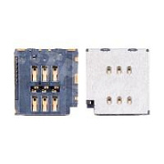 Коннектор SIM для iPhone 11 Pro/11 Pro Max (A2215/A2218)