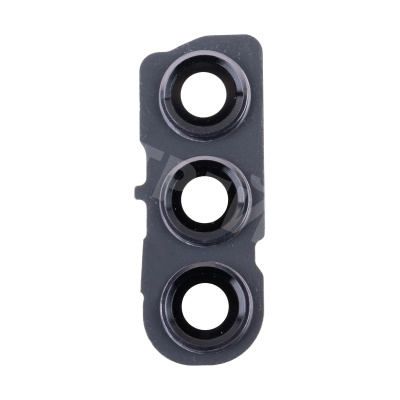 Стекло камеры для Samsung Galaxy S24 (S921B) в сборе с рамкой Черный