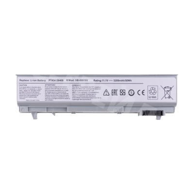 Аккумуляторная батарея для ноутбука Dell Latitude E6400 (W1193) 5200 mAh