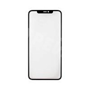 Стекло для переклейки iPhone 11 Pro Max (A2218) с OCA пленкой Черный - OR (Mitsubishi)