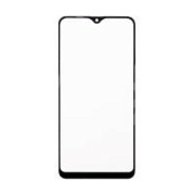 Стекло для переклейки Samsung Galaxy A10/M10 (A105F/M105F) с OCA пленкой Черный - OR (Mitsubishi)