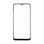 Стекло для переклейки Realme C30/Narzo 50i Prime (RMX3581/RMX3506) в сборе с OCA пленкой Черный - OR (Mitsubishi)
