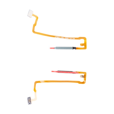 Шлейф для Huawei Honor X7c (ALT-LX1) сканер отпечатка пальцев Зеленый