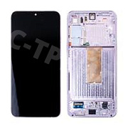 Дисплей для Samsung Galaxy S23+ (S916B) модуль с рамкой Лавандовый - OR (SP)