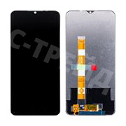 Дисплей для Realme C25/OPPO A16 (RMX3191/CPH2269) в сборе с тачскрином Черный - OR