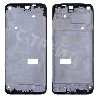 Рамка дисплея для OPPO A53 (CPH2127) Черный (возможен дефект ЛКП)