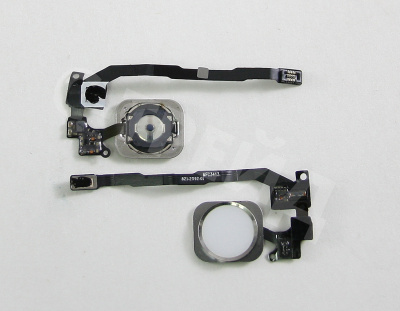 Шлейф для iPhone 5S/SE на кнопку HOME в сборе Белый