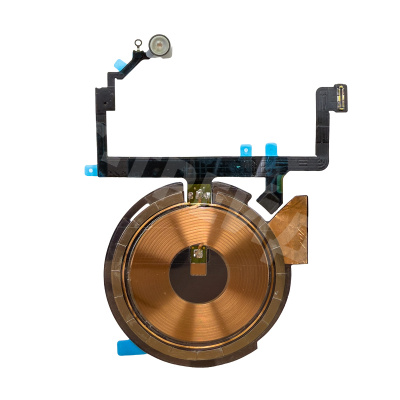 Шлейф для iPhone 14 Plus (A2887) на беспроводную зарядку/вспышку - Премиум