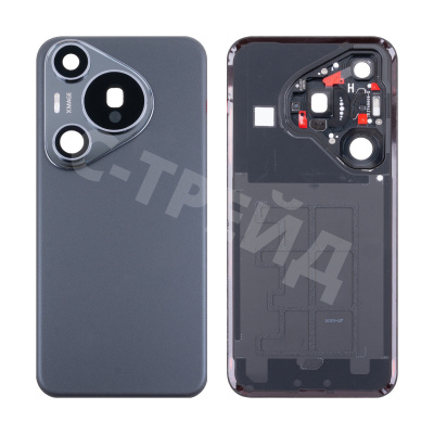 Задняя крышка для Huawei Pura 70 Pro (ADY-LX9/ADY-AL00) Черный - Премиум