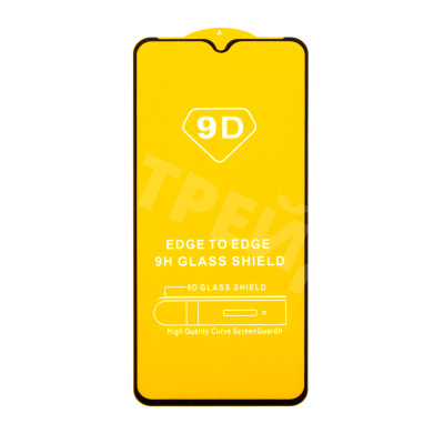 Защитное стекло "Полное покрытие" для Infinix Hot 10 Play/10S/11/11 Play/Smart 6 Plus Черный