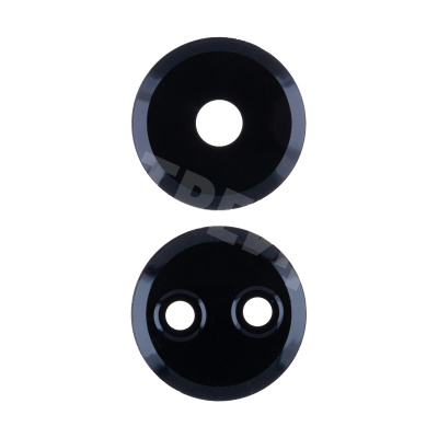 Стекло камеры для Xiaomi Poco C65 (2310FPCA4G) (комплект 2 шт.) Черный