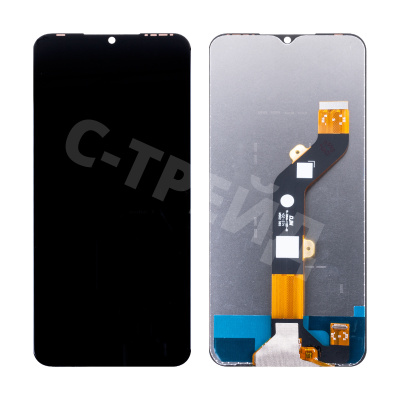 Дисплей для Tecno Spark Go 2022 (KG5m) в сборе с тачскрином Черный - OR