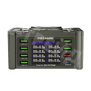 Зарядная станция Mechanic V-Power 8 Pro (110W, 8 портов 6USB/USB-QC3.0/Type-C-PD, Qi 15W)