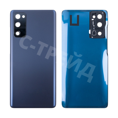 Задняя крышка для Samsung Galaxy S20 FE (G780F) Синий - Премиум