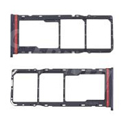 Держатель SIM для Infinix Smart 7 Plus (X6517) Черный