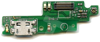 Шлейф для Xiaomi Redmi 4X (MAG138) плата на системный разъем/микрофон