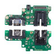 Шлейф для Tecno Camon 30 4G (CL6) плата на системный разъем/разъем гарнитуры/микрофон - Премиум