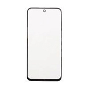 Стекло для переклейки Tecno Spark 30C 4G (KL5n) в сборе с OCA пленкой Черный - OR (Mitsubishi)