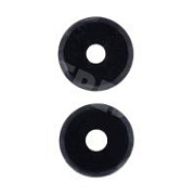 Стекло камеры для Realme Note 60/60x (RMX3933/RMX3938) (комплект 2 шт.) Черный