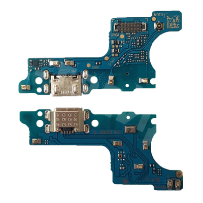 Шлейф для Samsung Galaxy A01/M01F (A015F/M015F) плата системный разъем/микрофон (широкий коннектор)